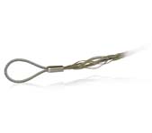 mallas tiracables de acero con manguito